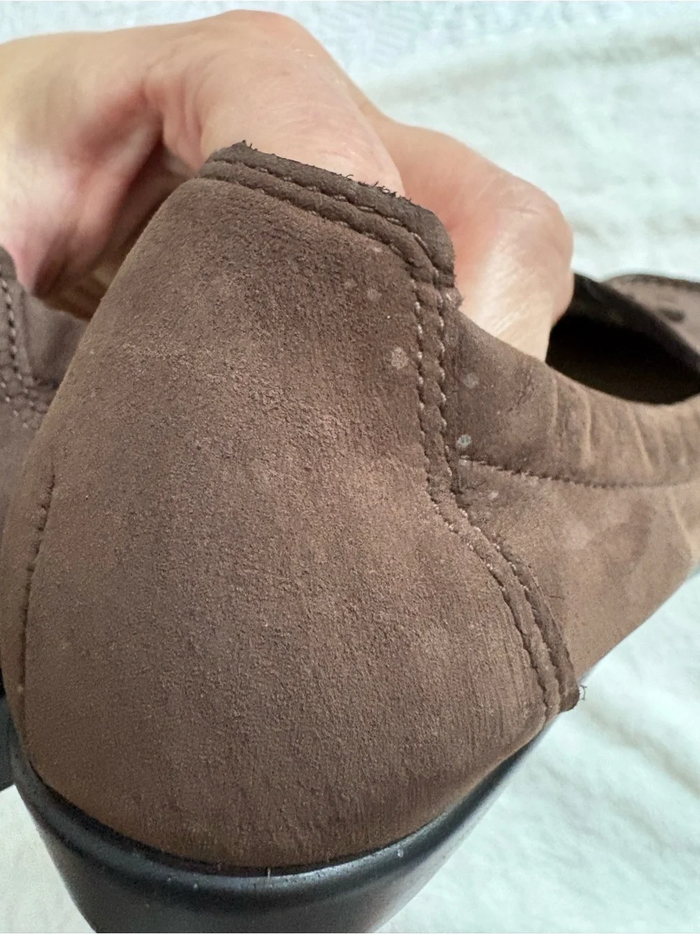 SAS hope tassel loafers brown leather slip on size 7